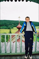 Деревня Вегоруксы, на звоннице церкви Николая Чудотворца 