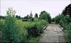 Деревня Вегоруксы, церковь Николая Чудотворца середина XVIII века 