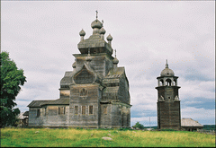 Турчасово. Преображенская церковь (1786) и колокольня (1793)