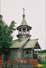 Деревня Пяльма. Часовня Илии Пророка, XVIII век