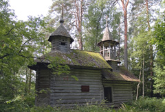 Георгиевская часовня в деревне Пертисельга