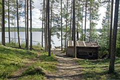 Озеро Кайналайнен. Банька