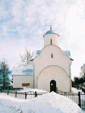 Окресности Новгорода. Волотово. Церковь Успения (1352, росписи между 1363 и 1390)