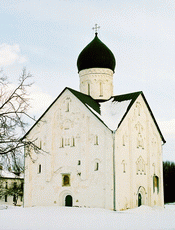 Великий Новгород. Церковь Спаса Преображения. 1374 г. (на Ильине улице)