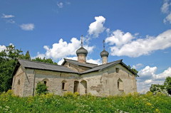 Старая Ладога. Чернавино. Церковь Василия Кессарийского (конец XVII века)