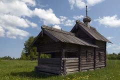 Деревня Гоморовичи. Часовня Николы  XVIII века