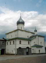 Окрестности Пскова. Крыпецкий Иоанно-Богословский монастырь (основан в 1485 году)
