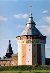 Вологда. Спасо-Прилуцкий Димитриев монастырь, Южная башня (середина XVII века) 