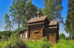 Бокситогорский район. Деревня Лиственка. Церковь Рождества Богородицы 1599-1720 г. 
