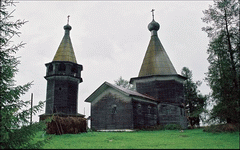 Богоявленская церковь (1787 г.) с отдельно стоящей колокольней